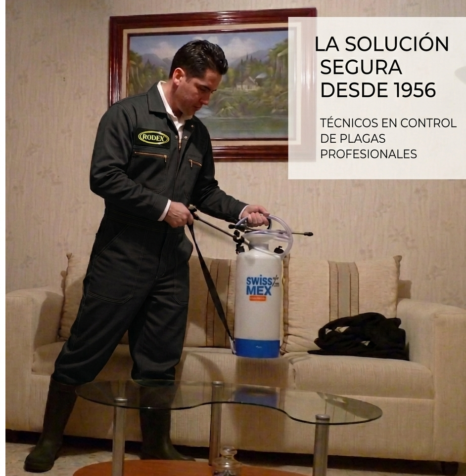 Fumigaciones profesionales en Benito Juárez CDMX Rodex Servicio especializado de fumigación residencial Benito Juárez Control profesional de plagas en Benito Juárez Fumigaciones para hogares y negocios Benito Juárez Empresa experta en fumigaciones Rodex C