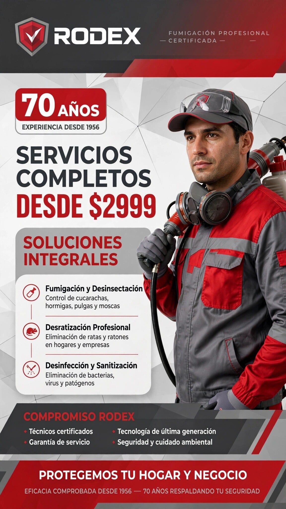 Control efectivo de chinches y cucarachas GAM Fumigación profesional contra chinches y cucarachas GAM Eliminación rápida de chinches y cucarachas GAM Servicios especializados contra plagas en la GAM Tratamiento profesional para chinches y cucarachas GAM P