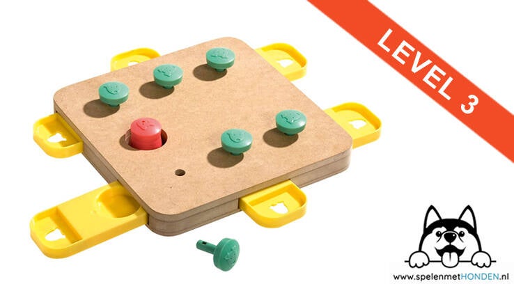 Karlie Brain Train Cube, Hondenspeelotheek Spelen met HONDEN Heerhugowaard