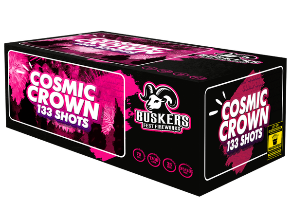 Cosmic Crown - Wolff - 133 Schuss - Laufzeit 81 s - Satzgewicht 1703 g NEM - Durchmesser 30 mm