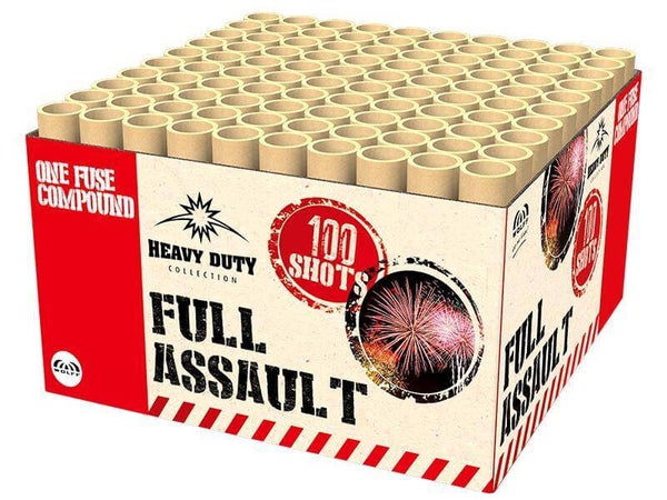 Full Assault - Wolff - 100 Schuss - Laufzeit 70 s - Satzgewicht 1307 g NEM - Durchmesser 25 mm