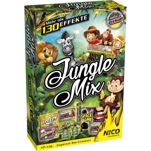 Jungle Mix - NICO Europe - 12 Teilig - mehr als 130 Effekte