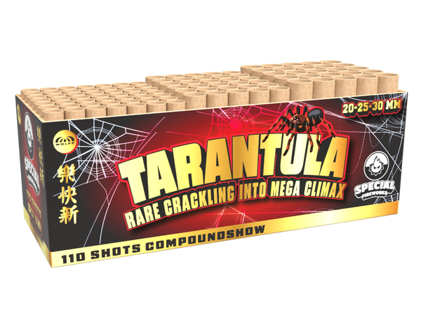 Tarantula - Wolff - 210 Schuss - Laufzeit 76 s - Satzgewicht 1279 g NEM - Durchmesser 30 mm