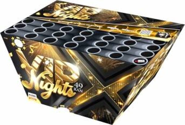 VIP Nights - Klasek - 49 Schuss - Laufzeit 30 s - Satzgewicht 465 g NEM - Durchmesser 20 mm