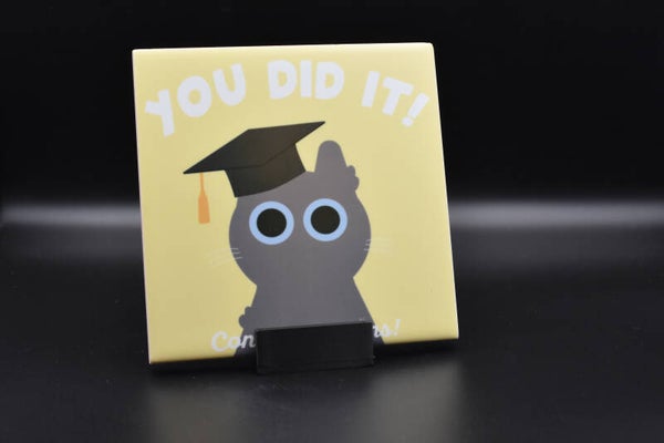 Tegeltje: You Did It! (Examens)