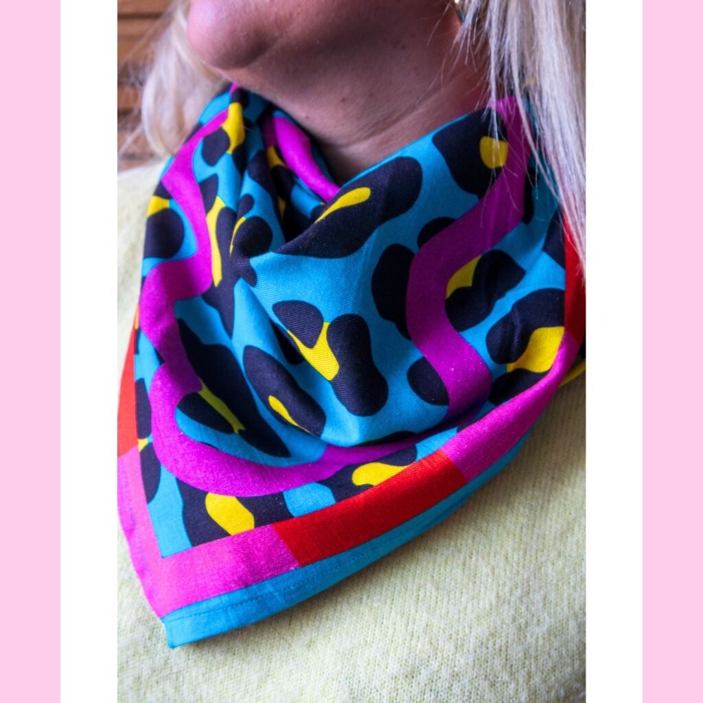 GRAND FOULARD CHATON