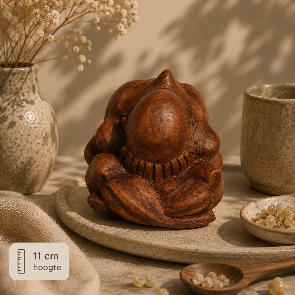 Yogi Man – Symbool van Innerlijke Rust (11 cm)