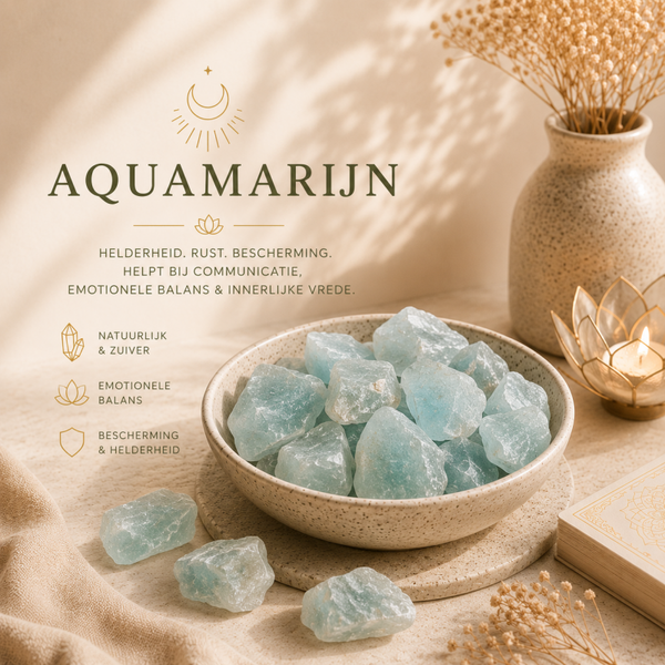 Aquamarijn ruw