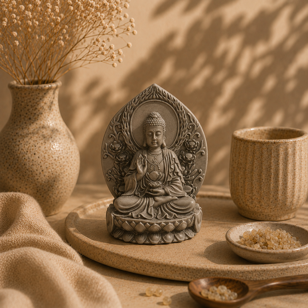 Boeddha op Lotus