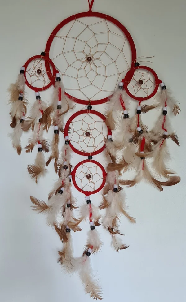 Dromenvanger 16 cm rood