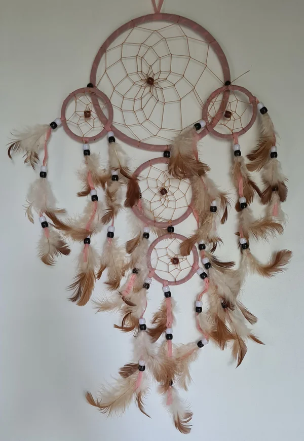 Dromenvanger 16 cm roze