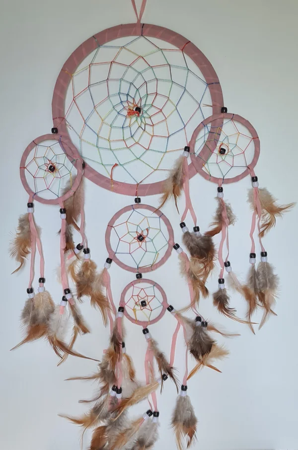 Dromenvanger 21 cm roze