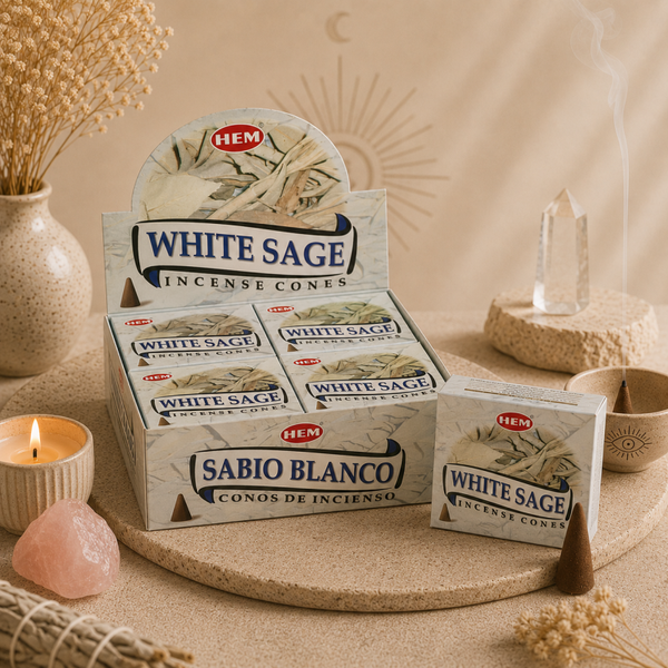 Witte Salie kegeltjes