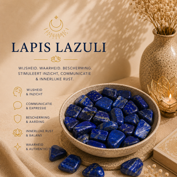 Lapis Lazuli trommelsteen