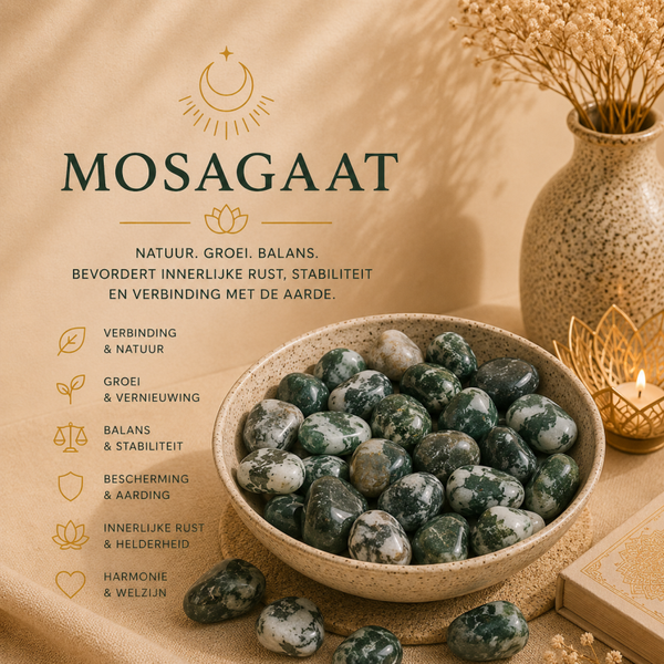 Mosagaat trommelsteen