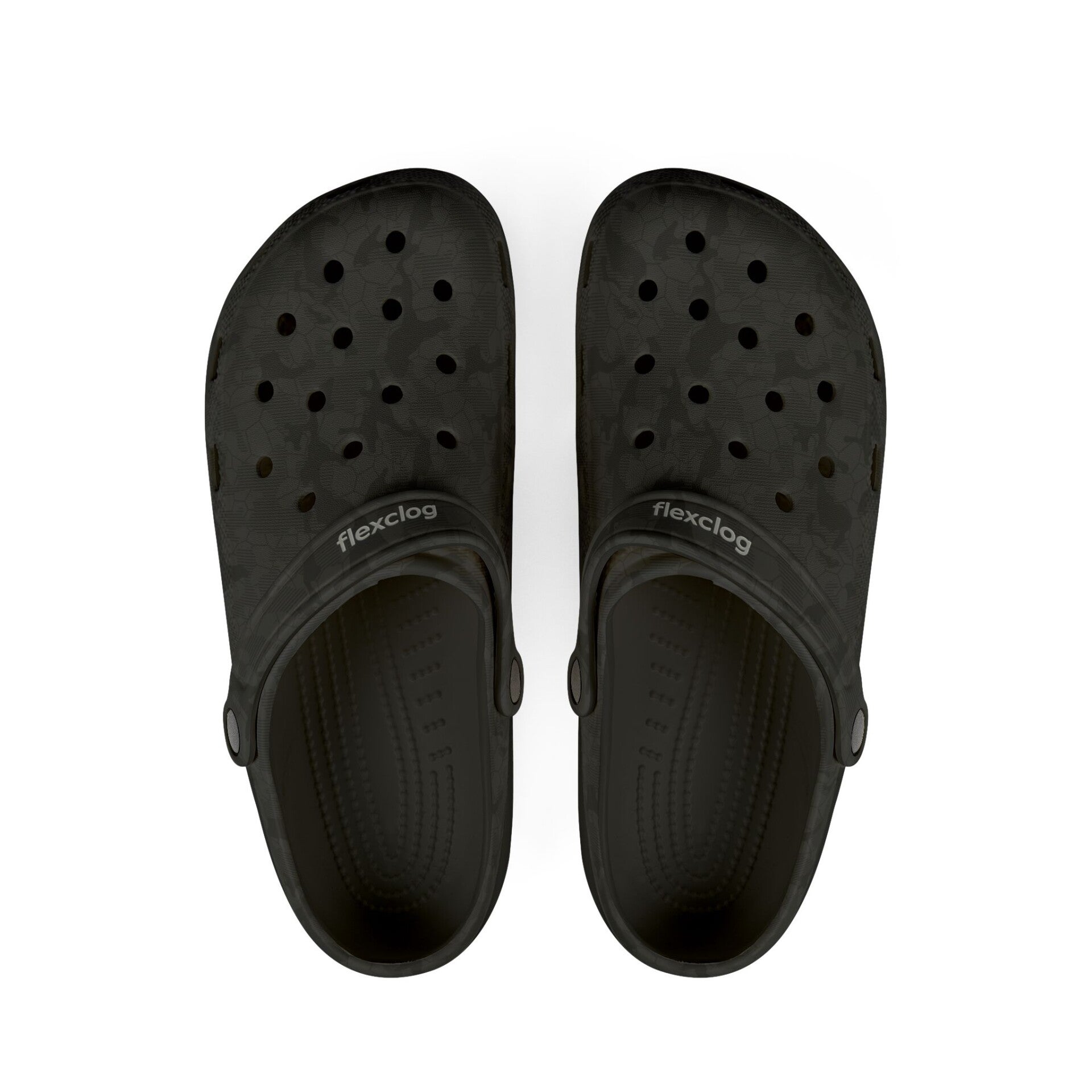Midnight Stealth Comfort Clogs