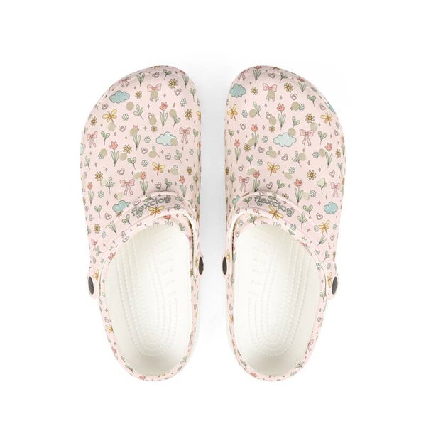 Daisy Garden Comfort Clogs