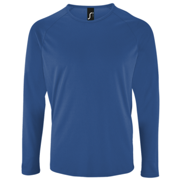 Sportshirt lange mouw unisex