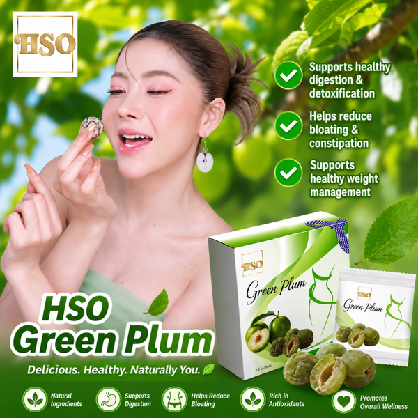 HSO Green Plum ដំណាប់សម្រកគីឡូ 15 piece