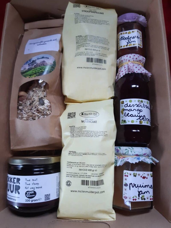 Cadeaupakket cake