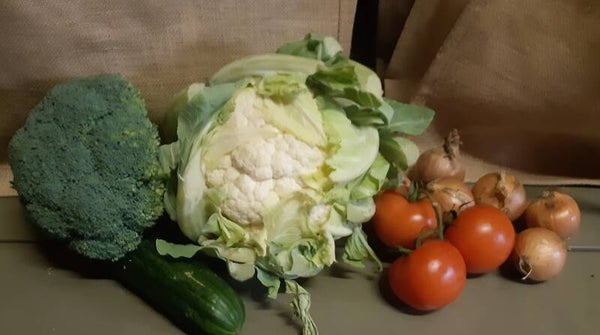 Groentetas met aardappelen
