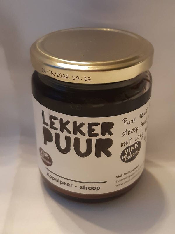 Lekker puur appel-perenstroop