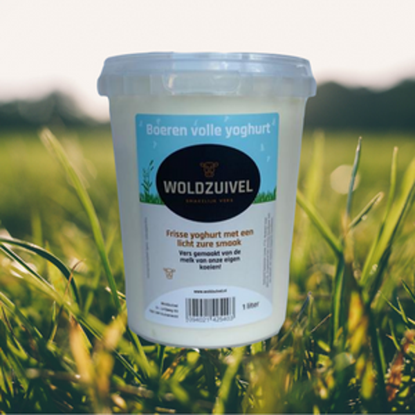 Boeren volle yoghurt