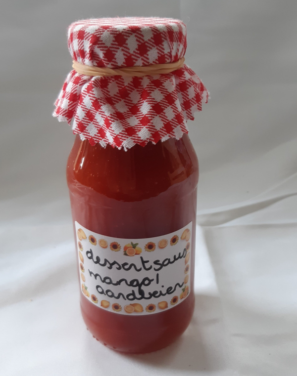 Dessertsaus - Mango/Aardbei