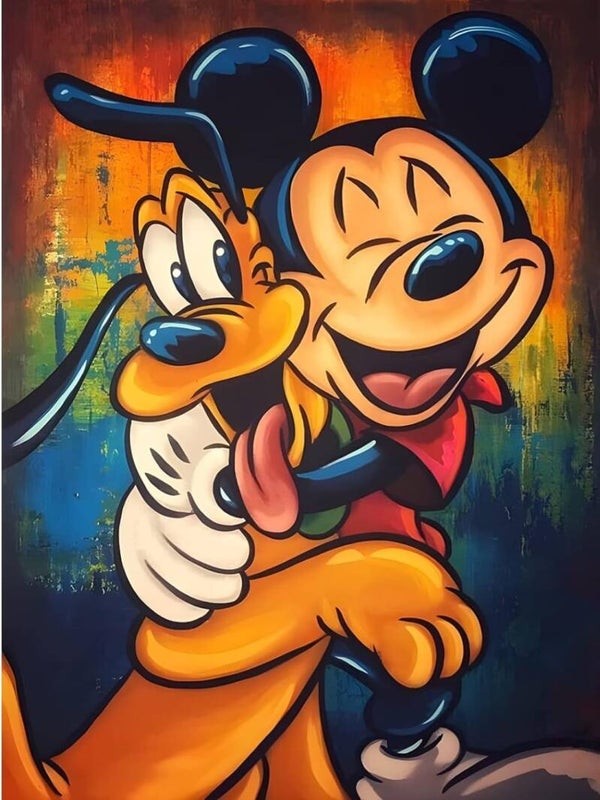 Mickey et pluto