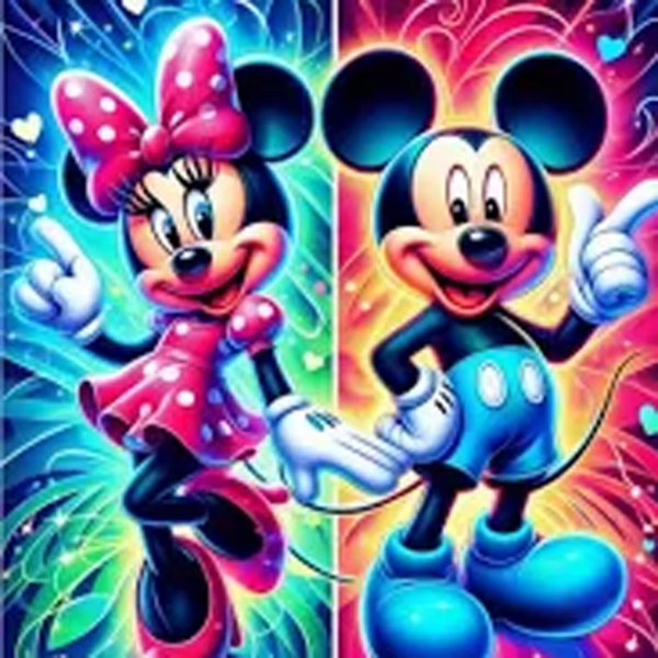 Mickey et minnie