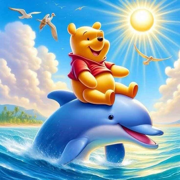 Winnie & dauphin