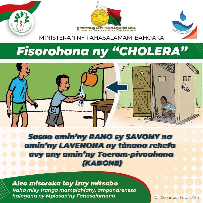 Depliant de sensibilisation Cholera  5