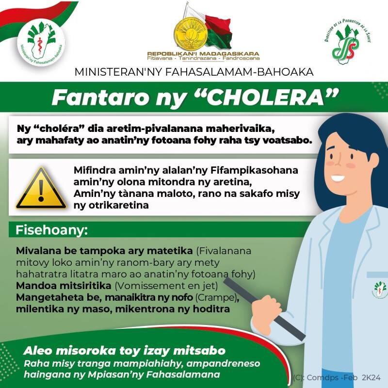 Depliant de sensibilisation Cholera  1