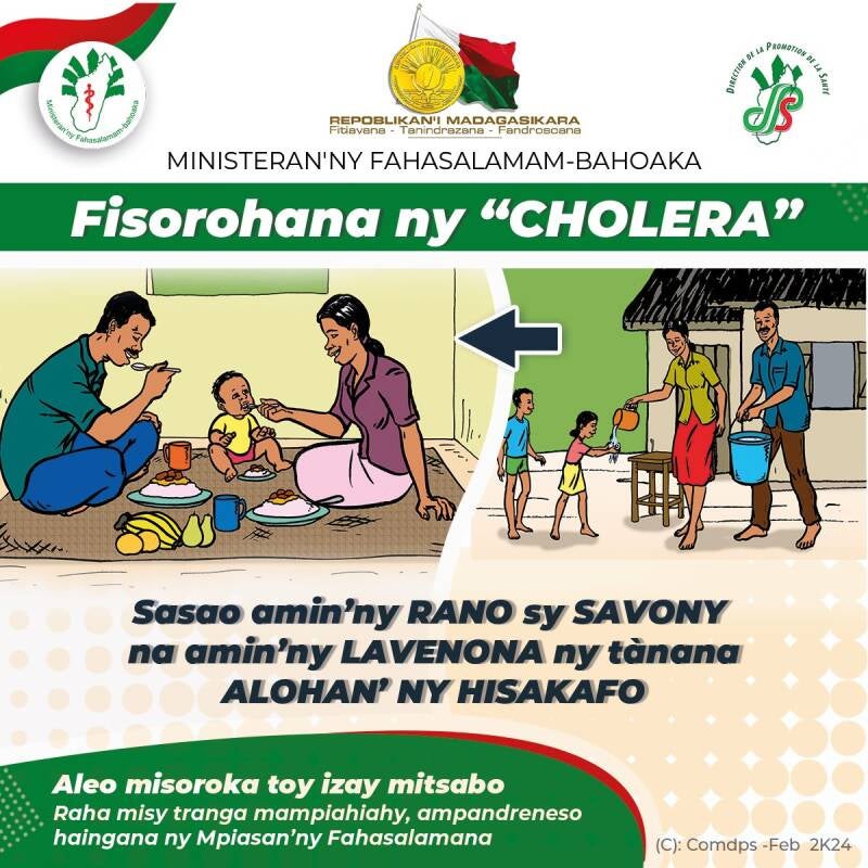 Depliant de sensibilisation Cholera  2