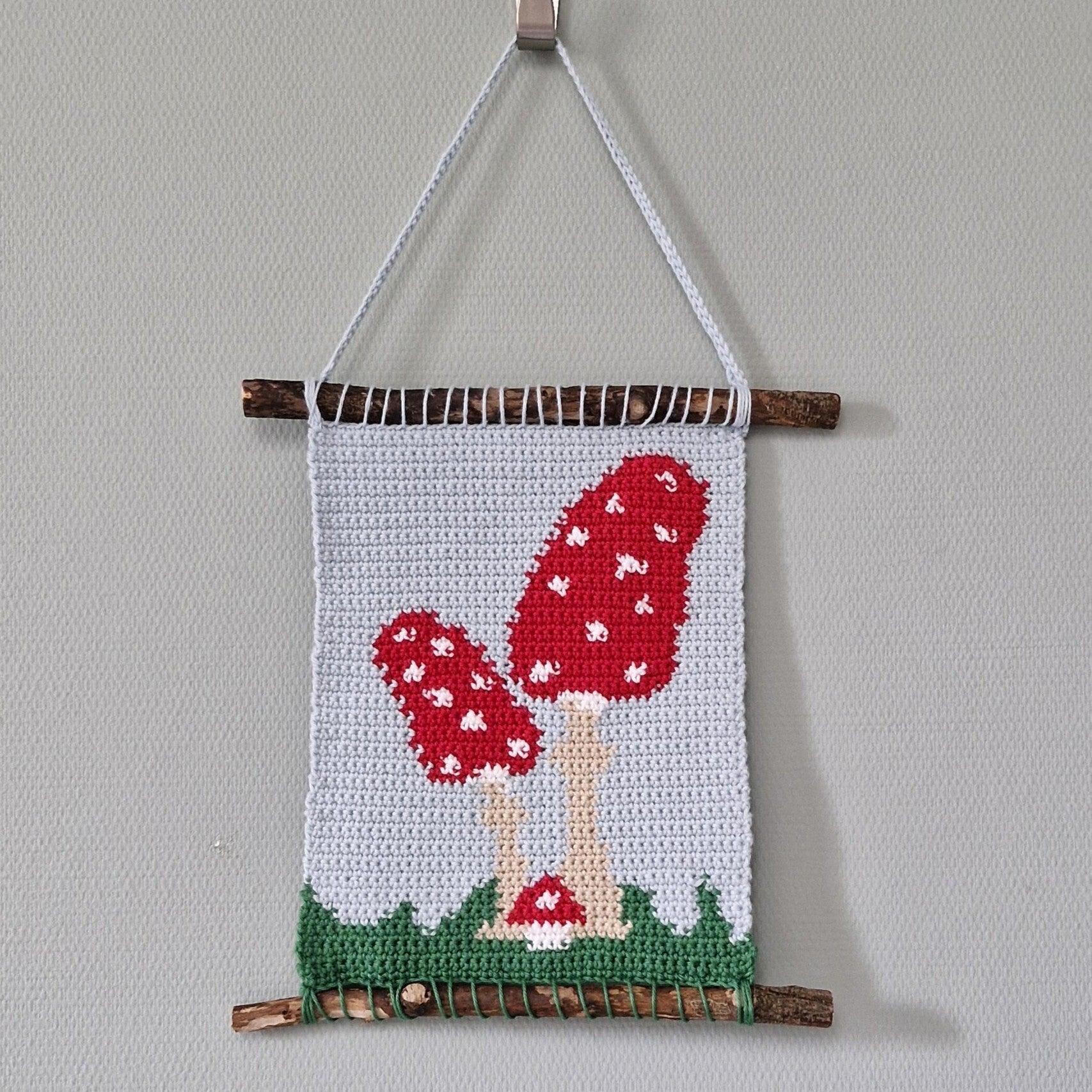 wandhanger haken beginner patroon