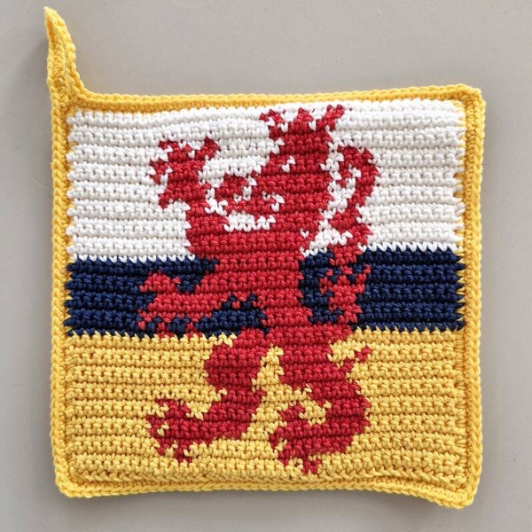 Haakpatroon pannenlap Limburg