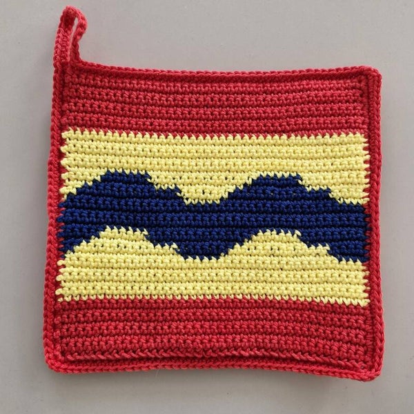 Haakpatroon pannenlap Overijssel