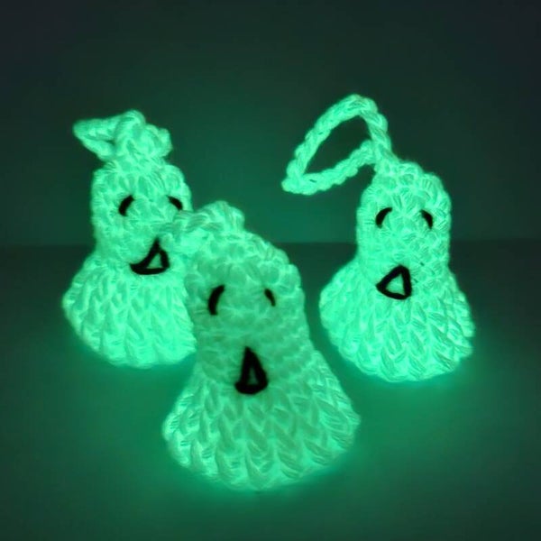 Haakpatroon vingerpopje spookje