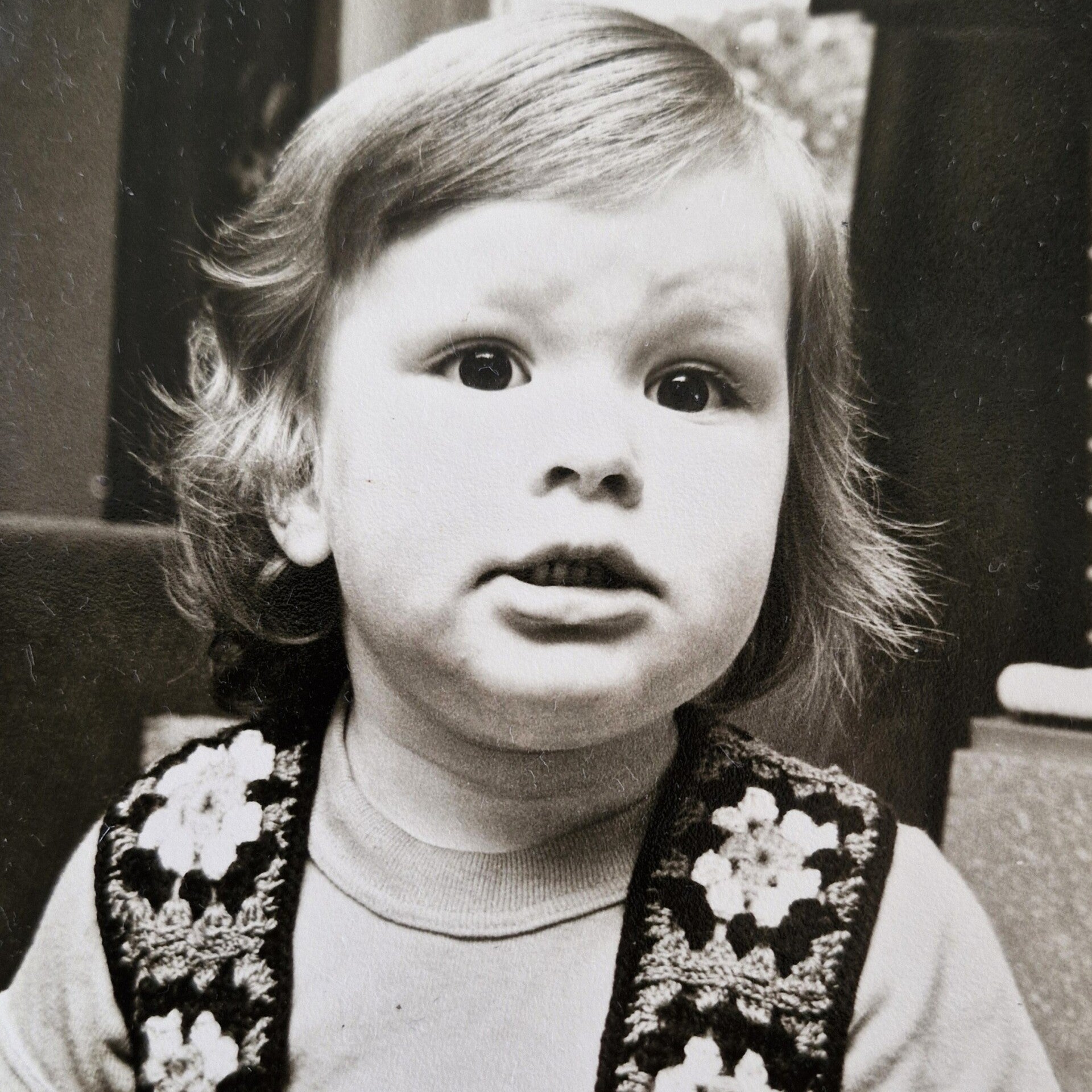 granny square top voor kind