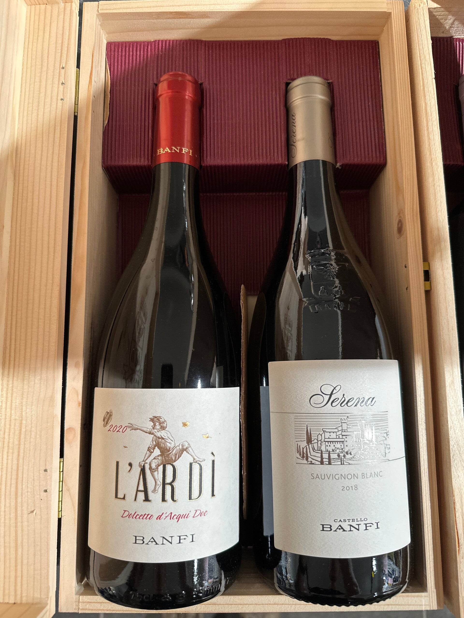 Banfi L'ardi 2020 + Banfi Serena 2018