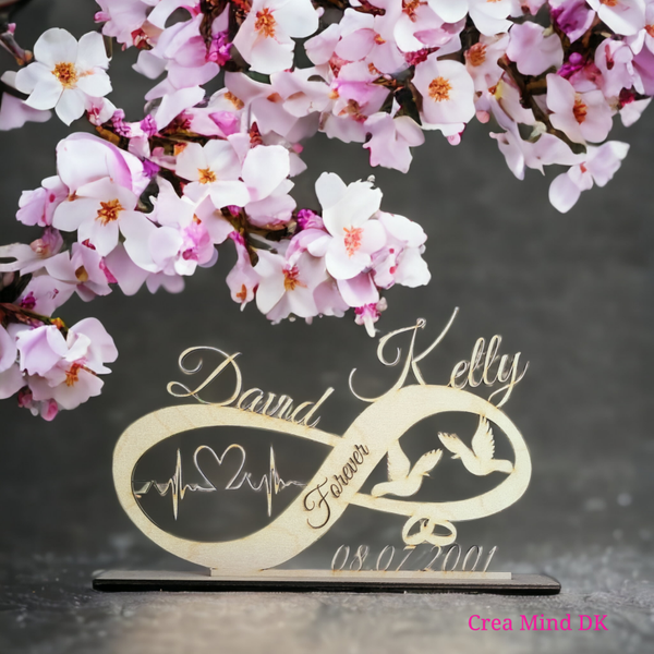 Huwelijk infinity gepersonaliseerd