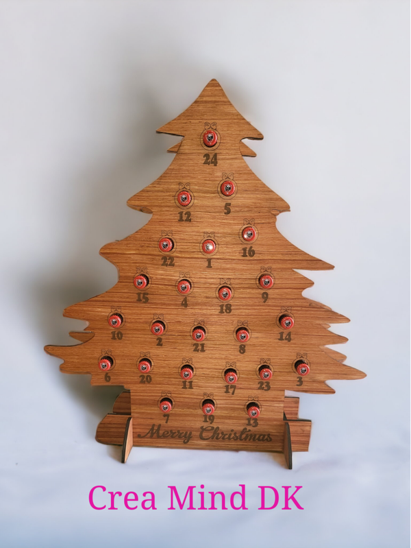 Advent kerstboom 80cm (h)