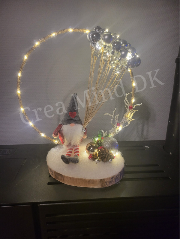 Kerst ballonen zilver