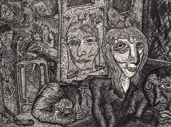 2019.Bar of loneliness
