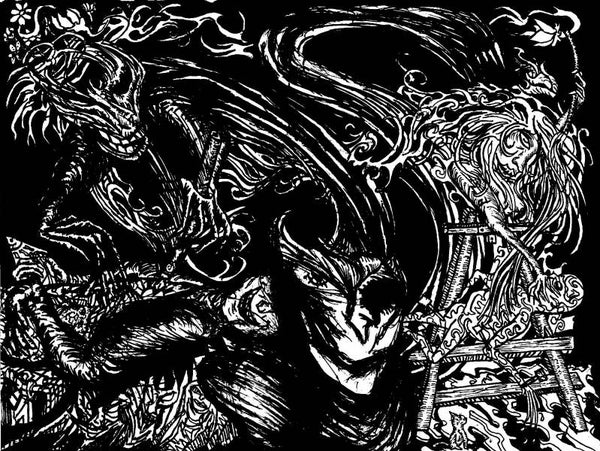 2021.Dark artist struggle to draw light