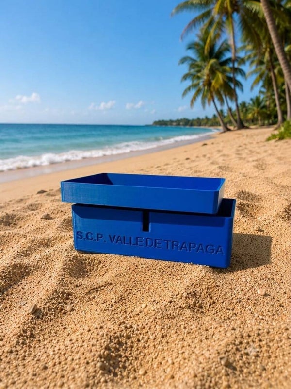 Caja pesca personalizada con nombre