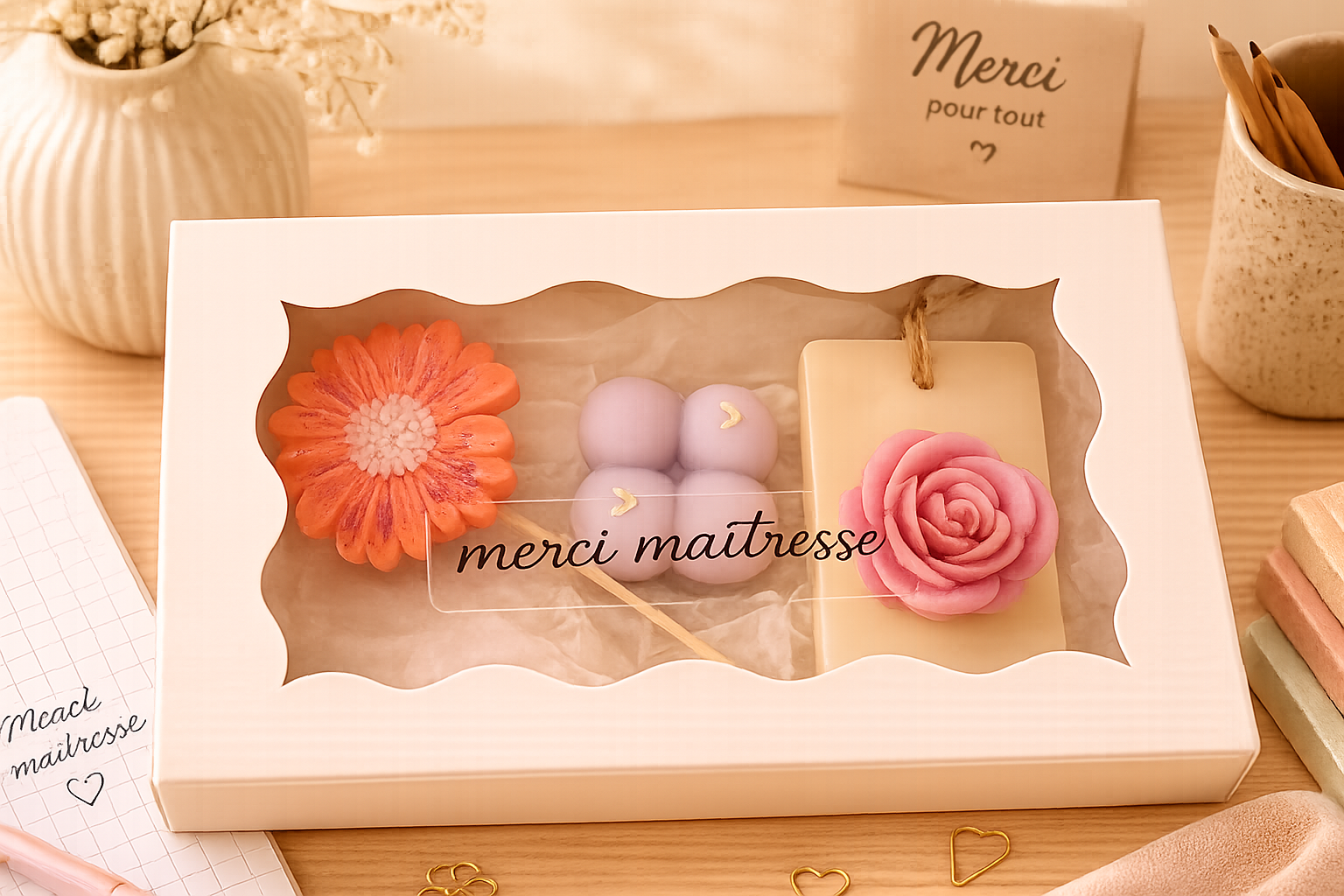 Coffret “Merci Maîtresse / ATSEM” 🌸