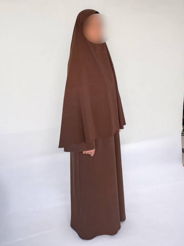 DUAÉ SOFT ABAYA & KHIMAAR SET