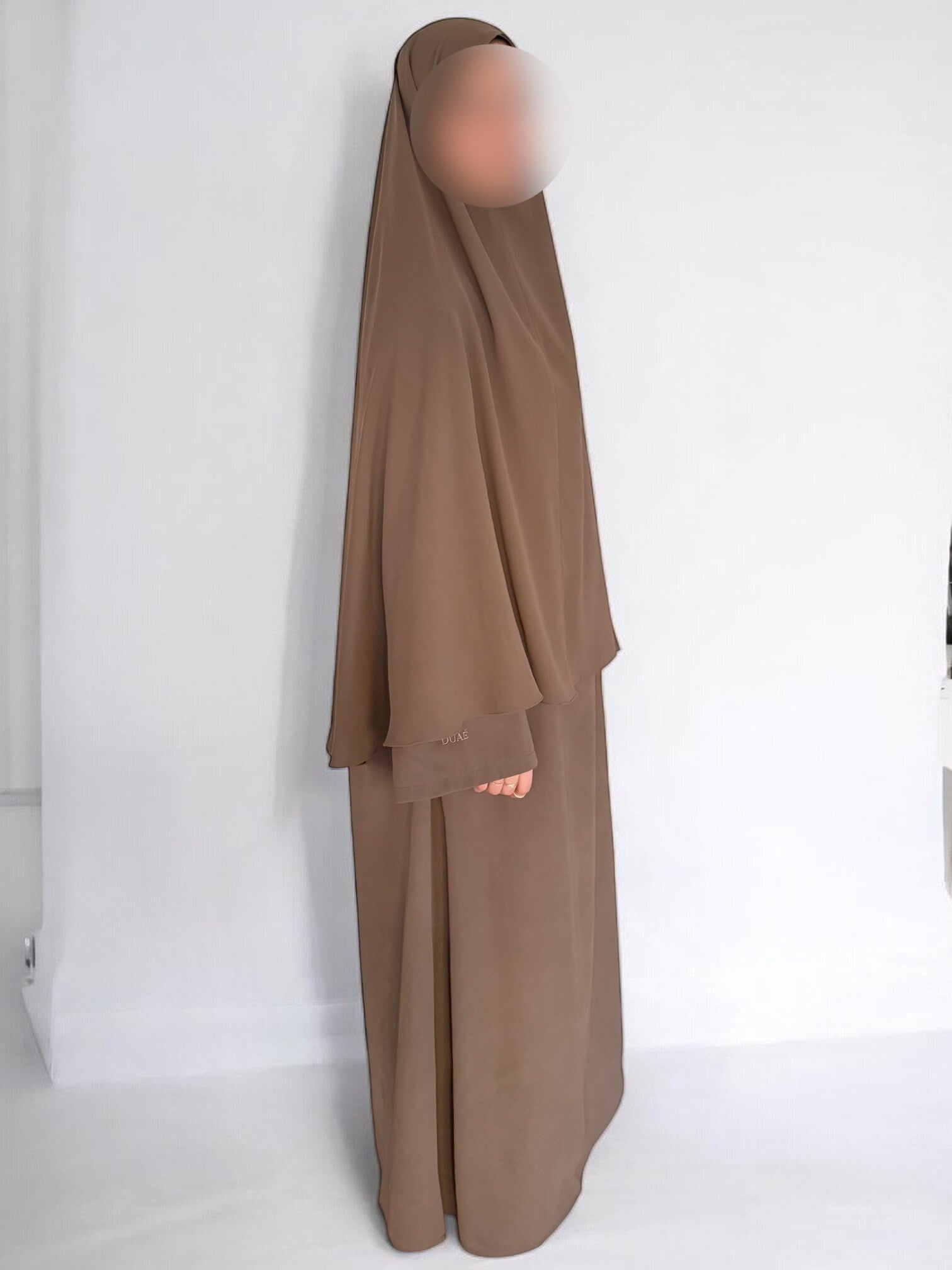 DUAÉ BUTTON ABAYA & KHIMAAR SET