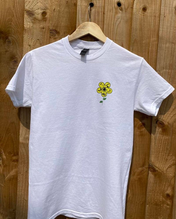 PURE-STEEZE flower T'